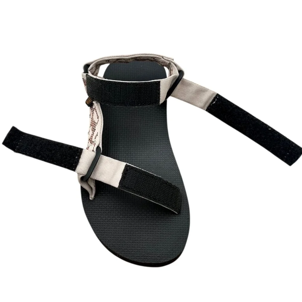 Teva Original Universal Men's Sport Strappy Sandals Size‎ 5 Tan Brown Black